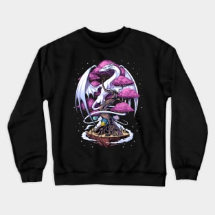 Cherry Blossom Dragon Crewneck Sweatshirt